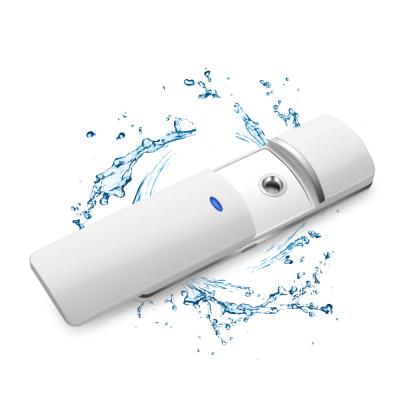 China Moisturize Wholesale USB Rechargeable Portable Face Steamer Moisturizing Face Sprayer Nano Mist Sprayer for sale