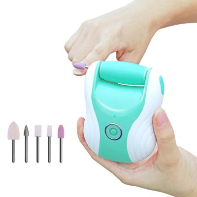 China Convenient Dead Skin Scrubber Foot Skin Care Foot Sharpener Electric Foot Callus Remover 99*43*75mm for sale