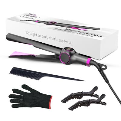 China Wholesale Magic Wand Hair Household Low Price Hair Straightener and Rechargeable Electric Curler 2 in 1 Hair Curler for sale