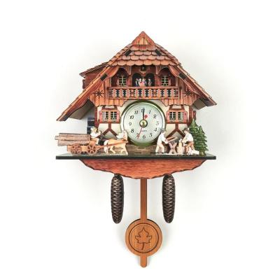 China Europe Hot Selling Egyptian Clock With Cuckoo Clock With Autoswinging Pendulum for sale