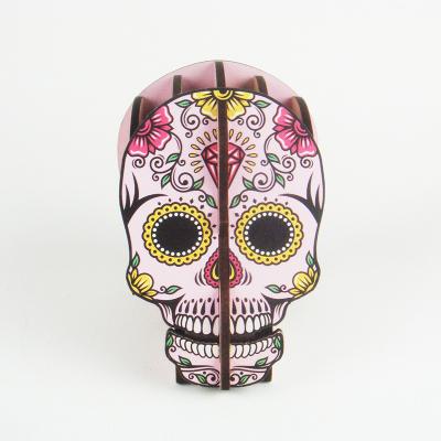 China Unique DIY Skull Pen Holder Pencil Cup Pen Holder for Desktop DIY Pencil Cup for sale