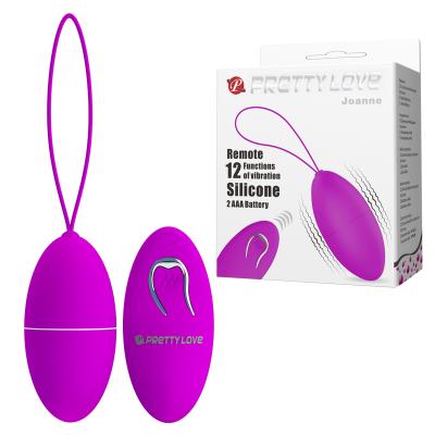 China 12-function Remote Control Vibrating Eggs Mini Massage Vibrator For Women G 12 Function Battery 1 AAA Vibration 2 AAA Spot Vibration Wireless Remote Control for sale