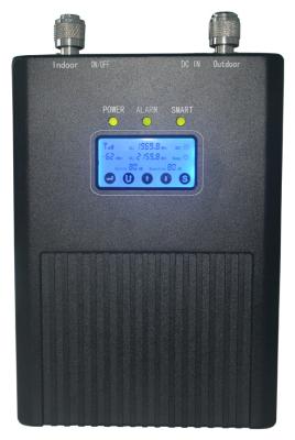 China 13 ~ 27dBm Band selective repeater with LCD touch screen GSM repeater  quad band cell repeater for sale