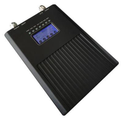 China 13 ~ 23dBm single band repeater with LCD touch screen 3G repeater mobile signal repeater for sale