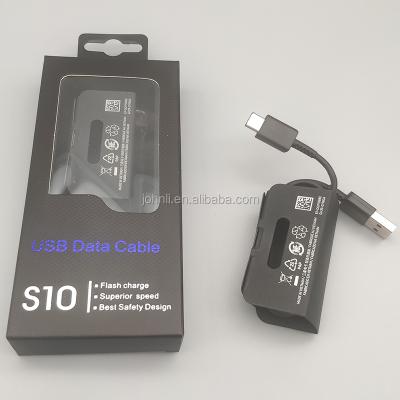 China Mobile Phone Types S10 Type C Cable For Samsung Original Fast Charging Box Cable for sale