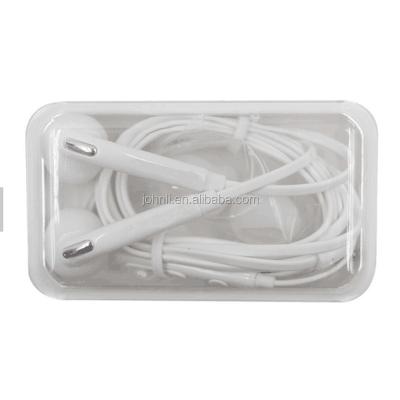 China S6 Wired Earphone Earphone 3.5mm Comfortable True Wearing Connector 1.2M Length For Samsung Galaxy S6 for sale