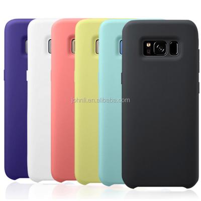 China Perfect Fit Original Genuine Silicone Case For Samsung Galaxy Note8 S8 S9 8 Case Cover Note Mobile Case for sale