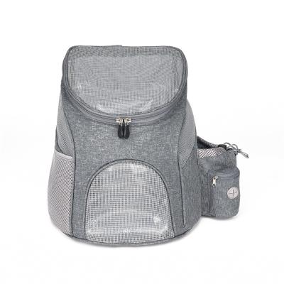 China Fashionable Factory Wholesale Space Breathable Transparent Large Air Cat Backpack Carrier Bag For Small Pet for sale