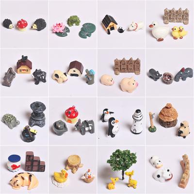 China Fairy Garden Accessories Kit Fairy Garden Animals Miniature Figurines Garden DIY Kit for sale