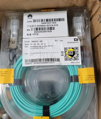 中国 SFP-25G-AOC-10m Huawei Active Optical Cable Assembly, SFP28 AOC, 25.78125G, 0.01km 販売のため