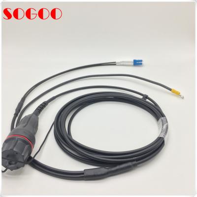 China Ericsson Optical Fiber Cable Fullaxs LC-LC With Grounding Wire en venta