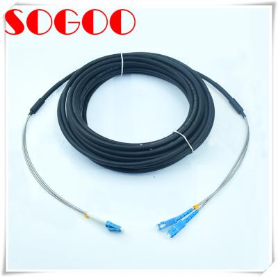 China Waterproof CPRI Fiber Cable LC Duplex LC Cord For RRU RRH Baseband Unit for sale