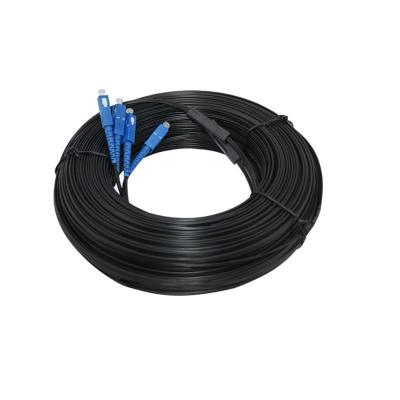 China 100M CPRI Fiber Cable SC Single mode Cable Patch Cord SC UPC 2 Core for sale