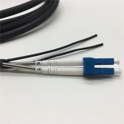 China Duplex Armored Fiber Patch Cord CPRI DLC-DLC For BBU / RRU 5G Base Station for sale