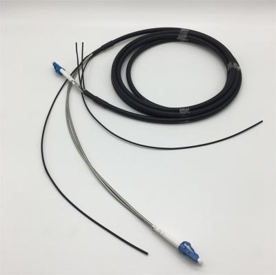 China 2 Core SM LSZH Armored Fiber Patch Cord for sale