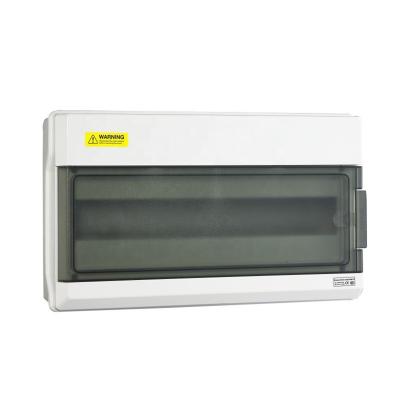 China WSPN-18 18 Ways 230*381*110mm ABS IP65 Plastic Material Power Distribution Box for sale