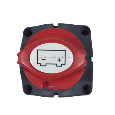 China Industrial Hot Sale Boat 12-48V Battery Master Waterproof Isolator Switch Dual Battery Disconnect Switch For Boat for sale