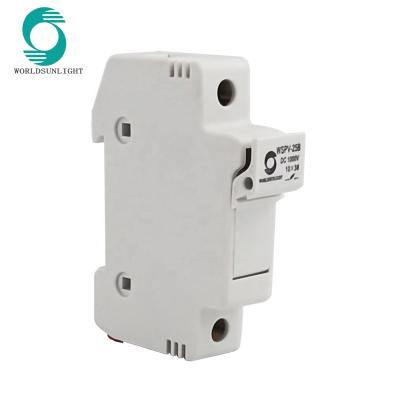 China Solar PV System WSPV-25B CE 10*38mm DC 1000V DC 1000V PV Fuse With Fuse Holder Box for sale