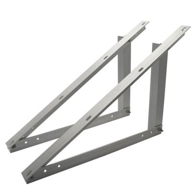 China Solar Power System Stainless Steel Triangle Flat Roof Bracket For Solar Panel PV Mounting Structure for sale