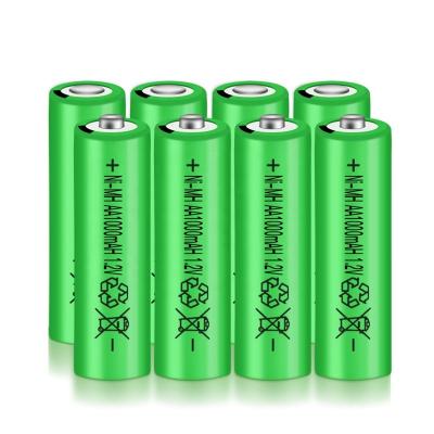 China Rechargeable Video Game Player NI-MH Battery AA 700/800/900/1000mah 1.2V Rechargeable Battery For Machine Tools Home Appliances Consumer Electronics for sale