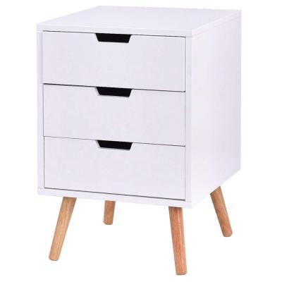 China Eco-Friendly End Table Mid Century Side Accent For Home Living Room Bedroom Furniture Storage Nightstand for sale