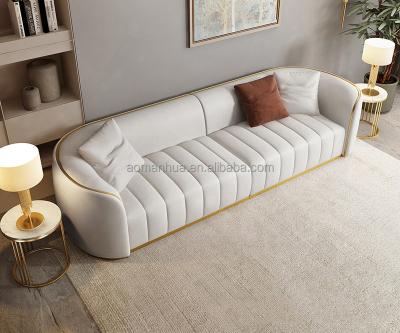 China Art Canvas Cover Living Room Base Furniture Combination Sofa Set Waiting Living Room Sofa Modern Long Wool Upholstery Room for sale