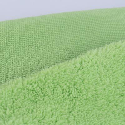 China Coral Fleece Cleaning Cloth Microfiber Viable Side Cloth For Washing Clothes Towel Mat In Rolls for sale