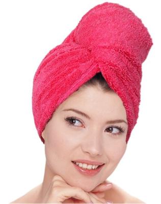 China New Design Viable Hot Selling Microfiber Hair Waffle Turban Bath Shower Spa Hair Protection Lady Microfiber Hair Drying Towel/Hat for sale