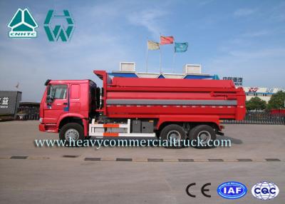 China Red Right Hand Drive Garbage Collection Vehicles Zz3257M4347C1 Chassis for sale