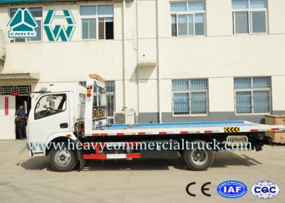 China Professional Flat Bed Wrecker Tow Truck For Road Block Removal for sale