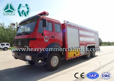 China Northern Benz 10 Tons High Mobility Water Fire Truck , Fire Service Vehicles for sale