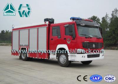 China 266Hp 4X2 Fire Fighting Vehicles / Fire Department Ladder Truck for sale