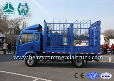 China HOWO 4×2 Stake Type Light Cargo Truck With Four Independent Braking System for sale