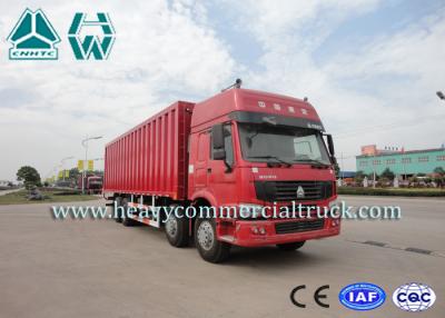 China ZZ1317 Energy Saving Lorry Truck With Insulated Van , Refrigerating Installation for sale