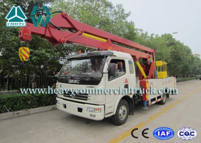 Chine Le camion aérien commercial 20 de plate-forme de Dongfeng mètre les booms articulés hydrauliques à vendre