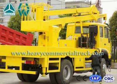 China SINOTRUK 4x2 High Strength Aerial Platform Truck with Fold Boom 190HP for sale