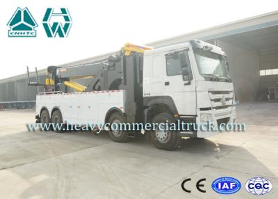 China Multifunctionele Wrecker-Slepenvrachtwagen 50 Ton met Brandstoftype Diesel HOWO Te koop