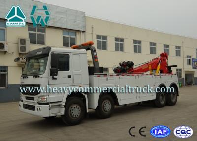 China Hydraulic System Fast Speed Rotatable HOWO Recovery  Truck Low Fuel Consumption for sale