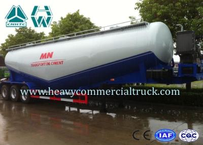 China SINOTRUK Heavy Duty Dry Bulk Cement Tank Semi Trailer with Ball Valve for sale