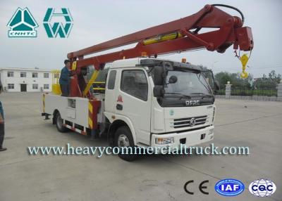 Chine Électro camion aérien électrique hydraulique de plate-forme avec le boom de levage 14M - 16M à vendre