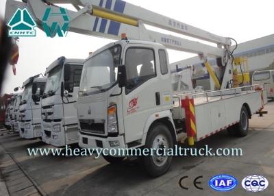 Chine Plate-forme montée de faible puissance de travail aérien d'ascenseur de boom de camion d'échelle pivotante à vendre