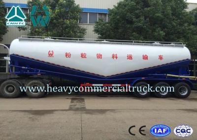 China 58000L 3 Axle Large Capacity Cement Powder Trailer For Transportation for sale