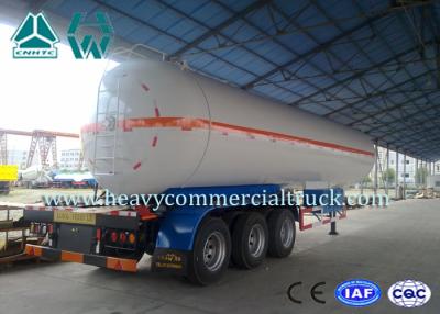 China White Carbon Steel Safety Lpg Transport Trailer With Air Spring Suspension for sale