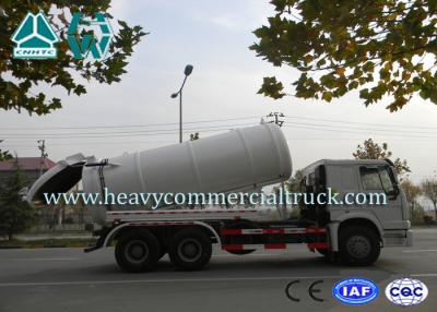 Chine Camion de nettoyage d'égout de rendement élevé, camion de pompage 8 CBM -12 CBM de fosse septique à vendre