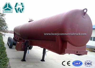 China 6mm Steel Sheet Cement Tanker Trailer 3 Axle , Low Density Cement Powder Trailer for sale