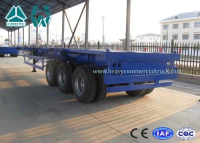 China 20FT / 40FT BPW Axle skeletal container semi trailer Heavy duty Chassis for sale