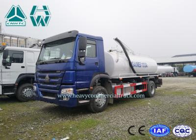 Chine Camions environnementaux d'aspiration d'eaux d'égout de vide, camion de nettoyage d'égout de HOWO 4 x 2 à vendre