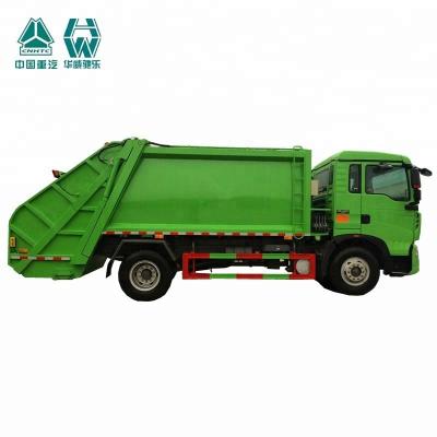 China Customized Capacity Garbage Compactor Trucks Simple Collecting Method for sale