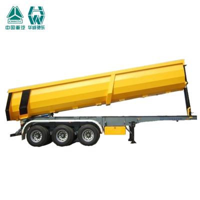 China SINOTRUK Huawin Tipper Semi Trailer For Wreck Stones 7500x2300x1500mm for sale