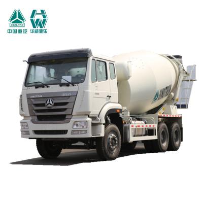 China Overloading Front Discharge Mixer Truck / Heavy Duty Concrete Agitator Truck for sale